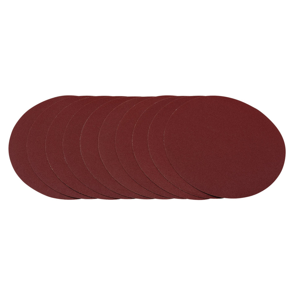 Draper 10371 Sanding Discs, 230mm, 120 Grit (Pack of 10)