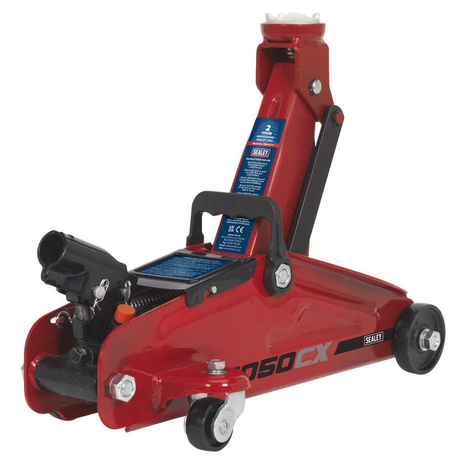Sealey 1050CX 2tonne Short Chassis Trolley Jack