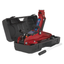 Sealey 1050CXD 2tonne Short Chassis Trolley Jack with Storage Case
