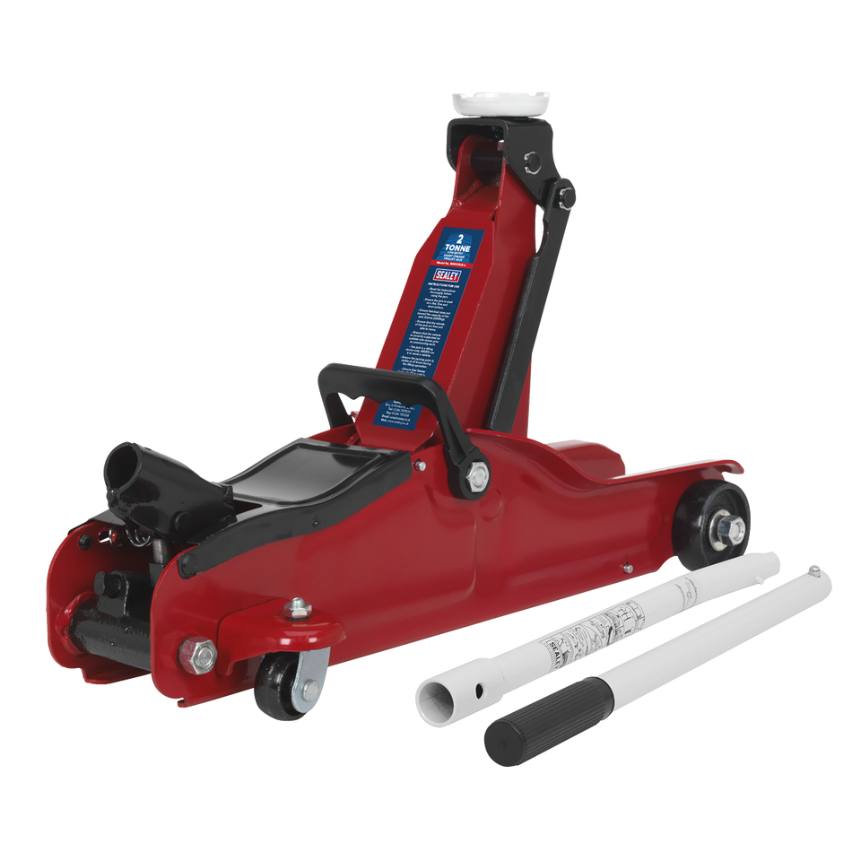 Sealey 1050CXLE 2tonne Low Entry Short Chassis Trolley Jack