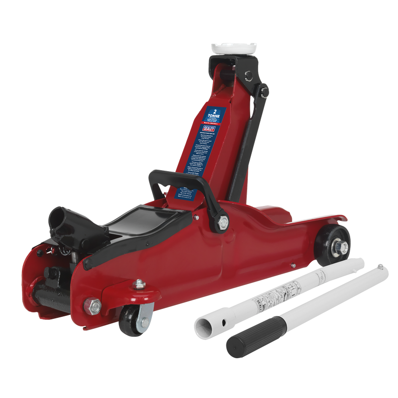 Sealey 1050CXLE 2tonne Low Entry Short Chassis Trolley Jack