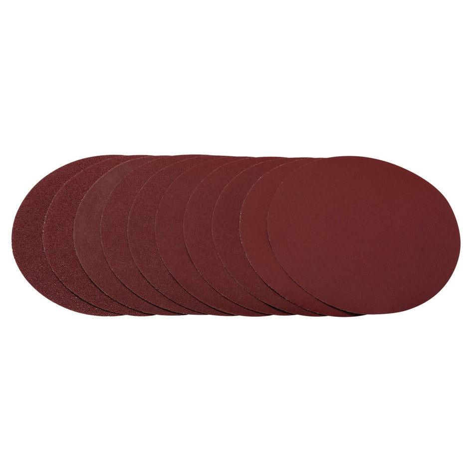 Draper 10621 Sanding Discs, 230mm, Assorted Grit (Pack of 10)