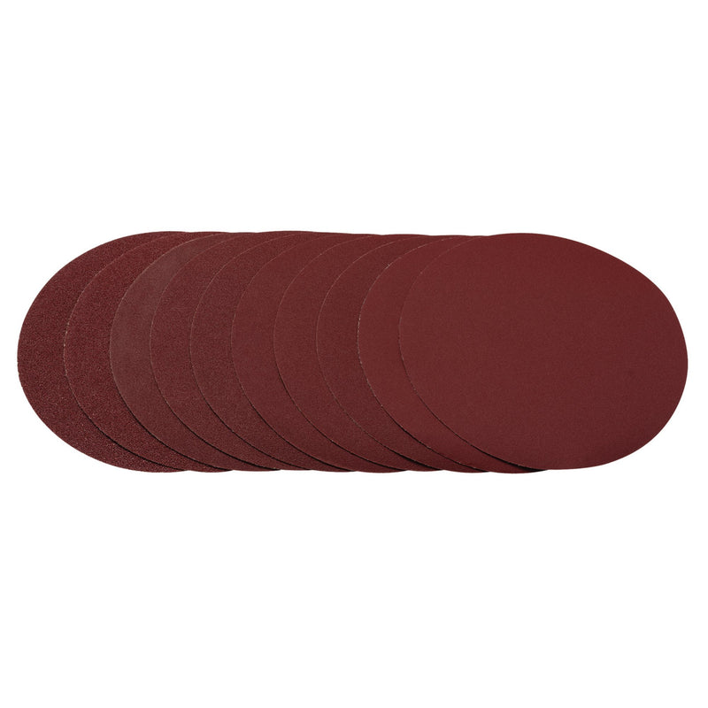 Draper 10621 Sanding Discs, 230mm, Assorted Grit (Pack of 10)