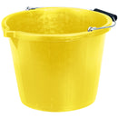Draper 10636 Bucket, 14.8L, Yellow