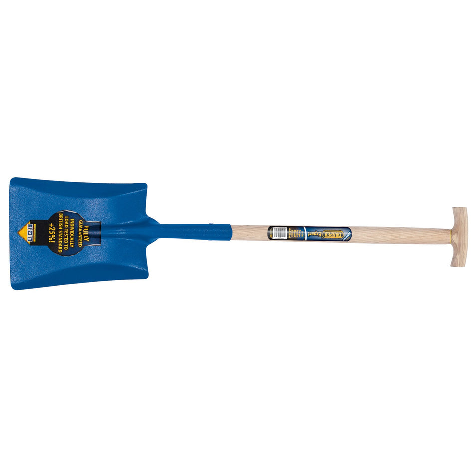 Draper 10877 Square Mouth 'T' Handled Shovel with Ash Shaft
