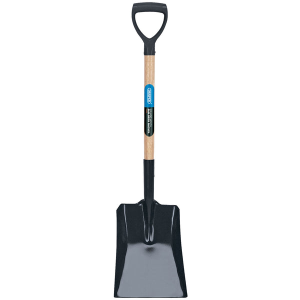 Draper 10904 Square Mouth Builders Shovel with Hardwood Shaft