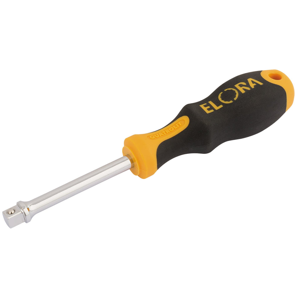 Draper 11082 Elora Spinner Handle, 1/4" Sq. Dr., 150mm