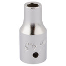 Draper 11092 Elora Hexagon Socket, 1/4" Sq. Dr., 4.5mm