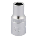 Draper 11094 Elora Hexagon Socket, 1/4" Sq. Dr., 5.5mm