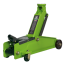 Sealey 1153CXHV 3tonne Long Chassis Heavy-Duty Trolley Jack - Hi-Vis