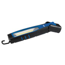 Draper 11763 COB/SMD LED Rechargeable Inspection Lamp, 7W, 700 Lumens, Blue, 1 x USB Cable