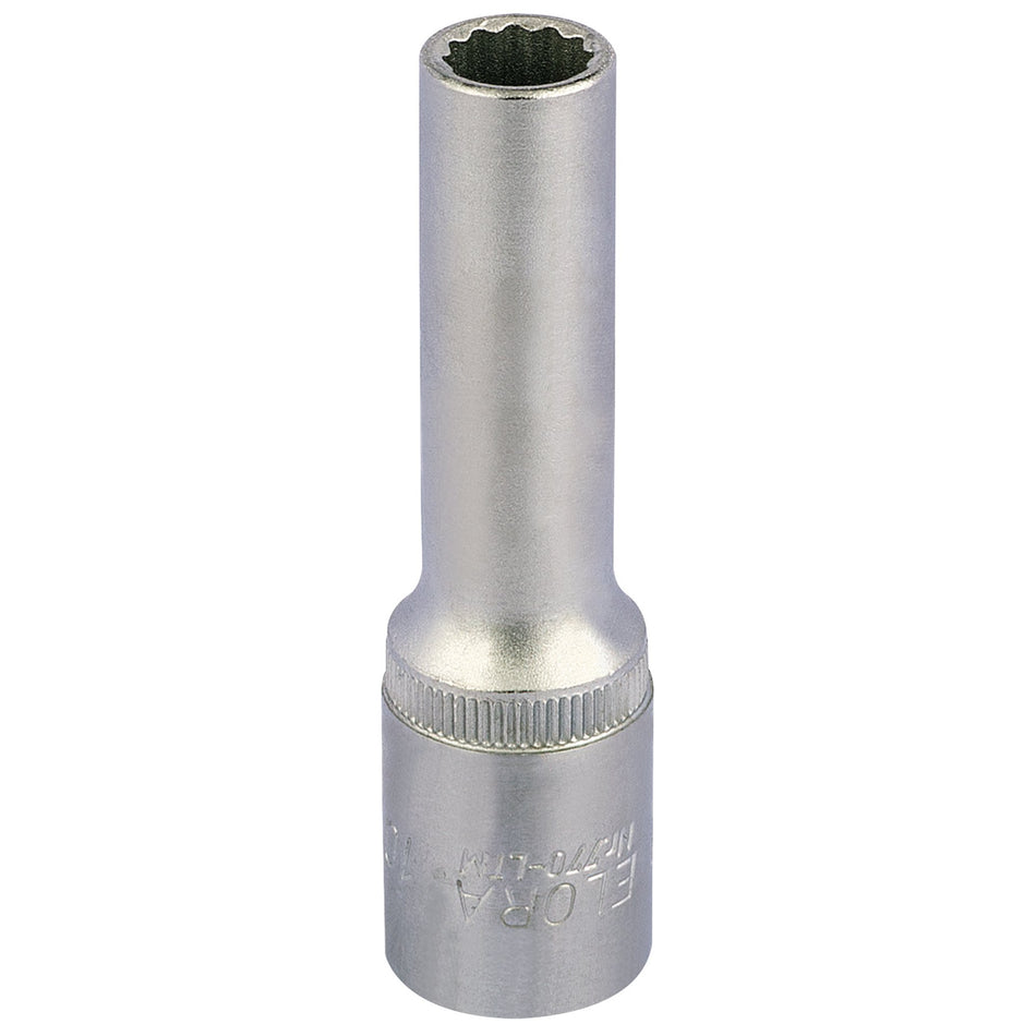 Draper 11930 Elora Deep Bi-Hexagon Socket, 1/2" Sq. Dr., 10mm