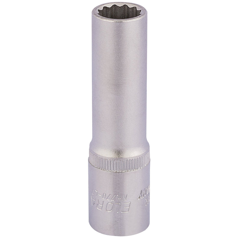 Draper 11933 Elora Deep Bi-Hexagon Socket, 1/2" Sq. Dr., 13mm