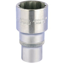 Draper 11940 Elora Deep Bi-Hexagon Socket, 1/2" Sq. Dr., 32mm