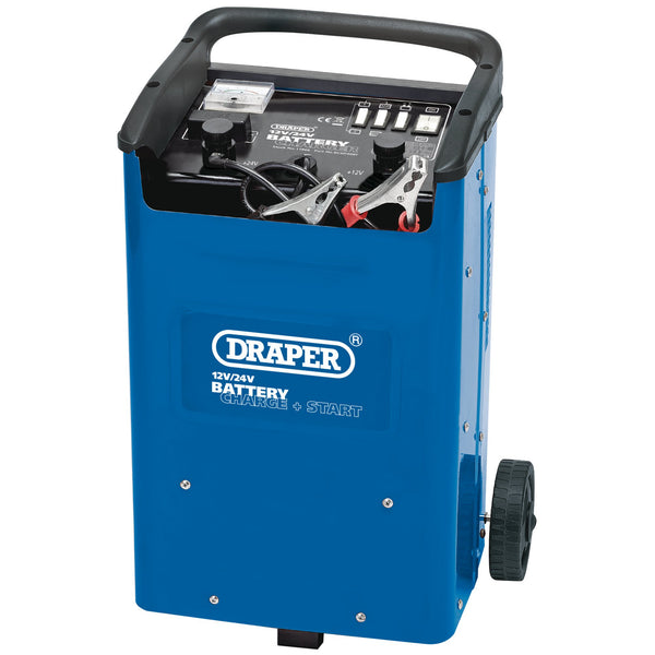 Draper 11966 12/24V Battery Starter/Charger, 260A