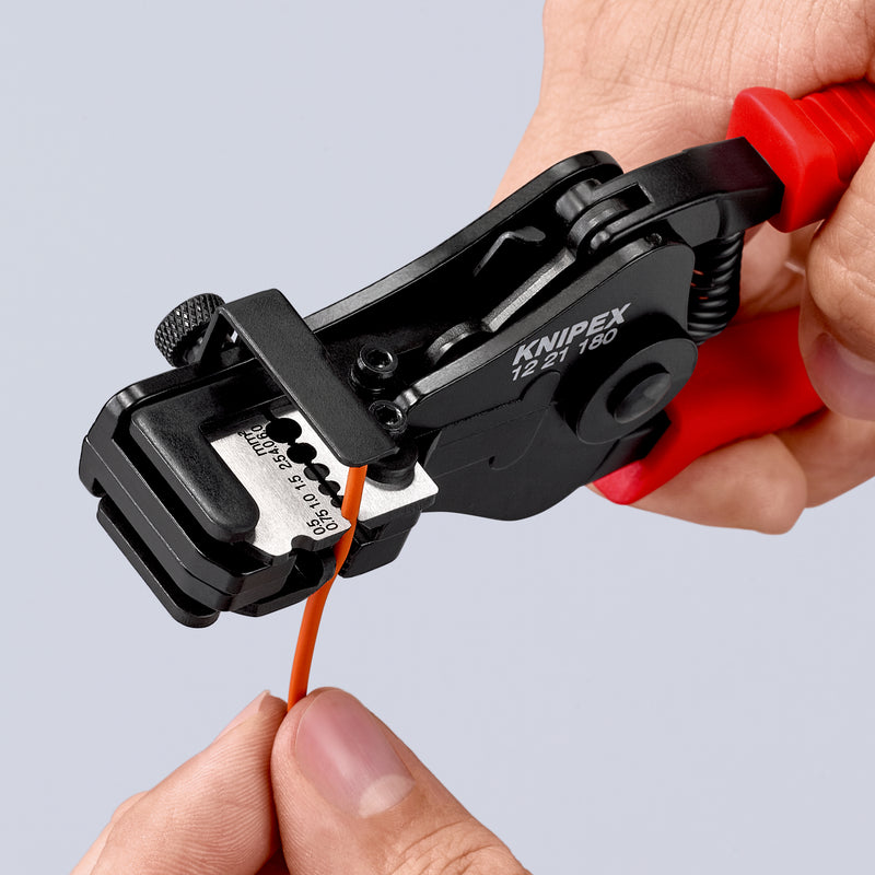 KNIPEX 12 21 180 AUTOMATIC INSULATION STRIPPERS