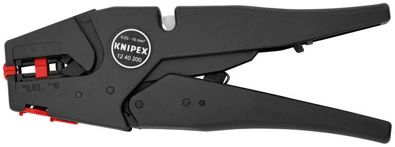 KNIPEX 12 40 200 SELF-ADJ.INSULATION STRIPPERS