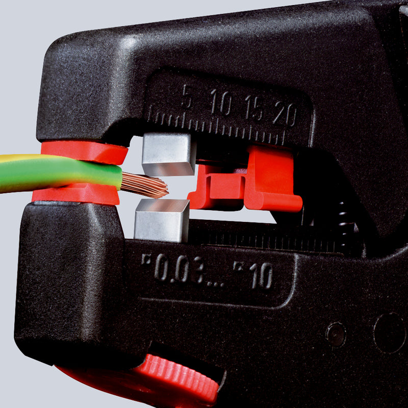KNIPEX 12 40 200 SELF-ADJ.INSULATION STRIPPERS