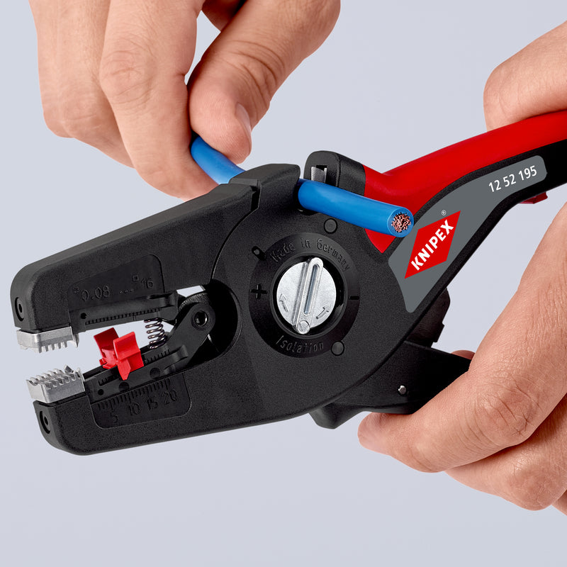 KNIPEX 12 52 195 PreciStrip16 Autom. Insulation Stripper