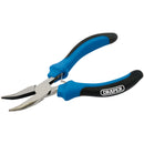 Draper 12540 Soft Grip Bent Nose Mini Pliers, 125mm