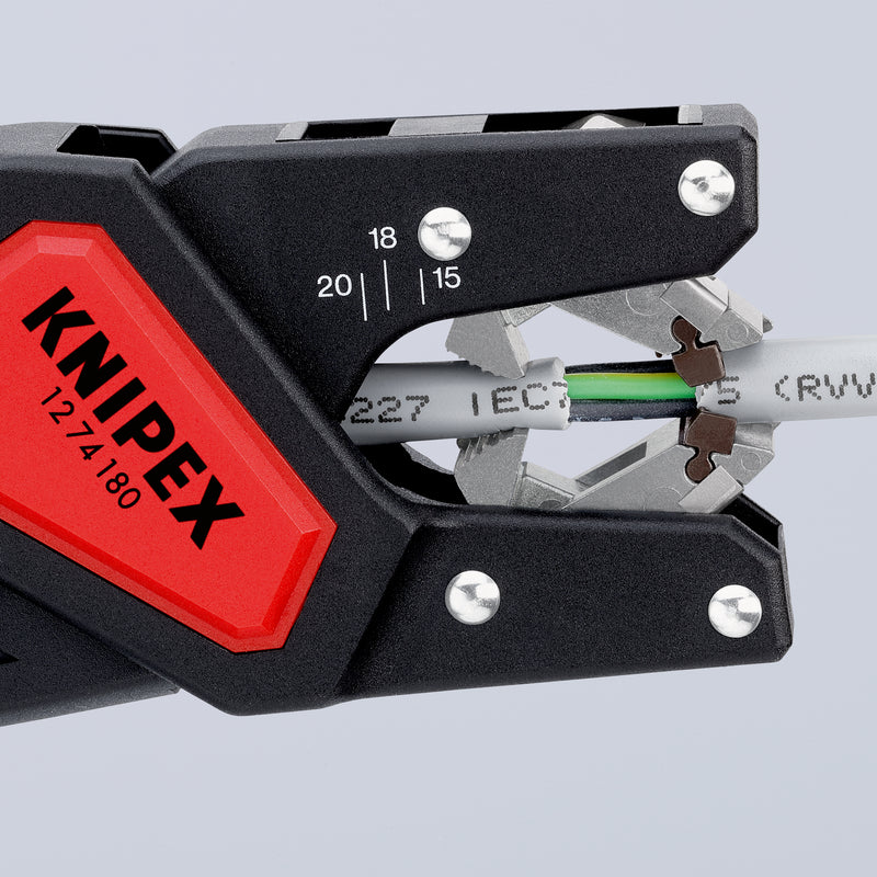 KNIPEX 12 74 180 SB Automatic cable stripping pliers