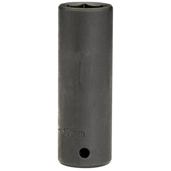 Draper 12743 Deep Impact Socket, 1/2" Sq. Dr., 17mm