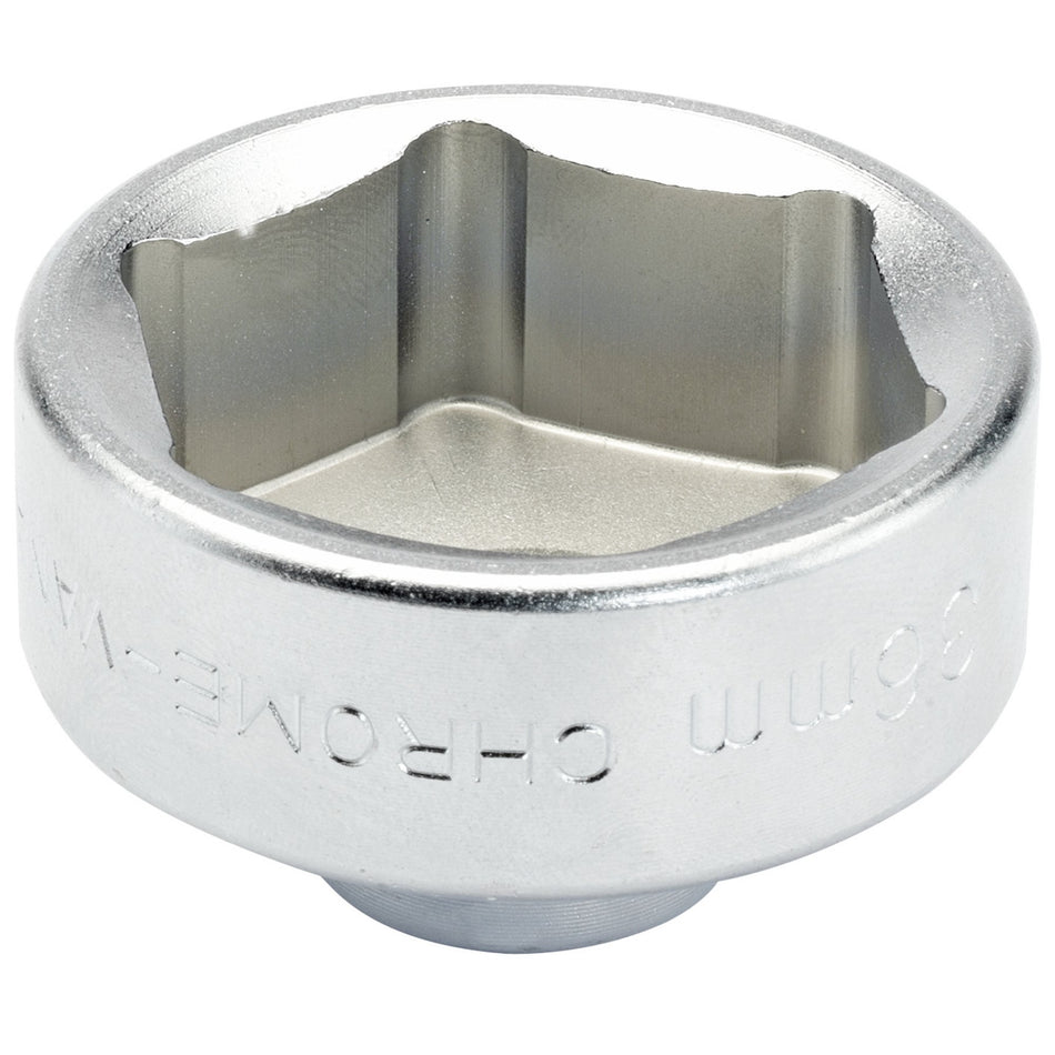 Draper 13449 Oil Filter Cap Socket, 3/8" Sq. Dr., 36mm