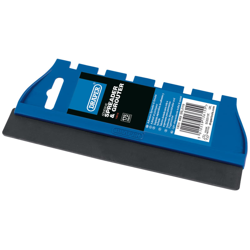Draper 13615 Adhesive Spreader and Grouter, 175mm