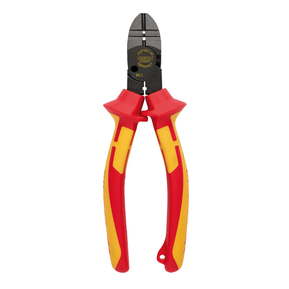 Draper 13642 XP1000® VDE Tethered 4-in-1 Combination Cutter, 160mm