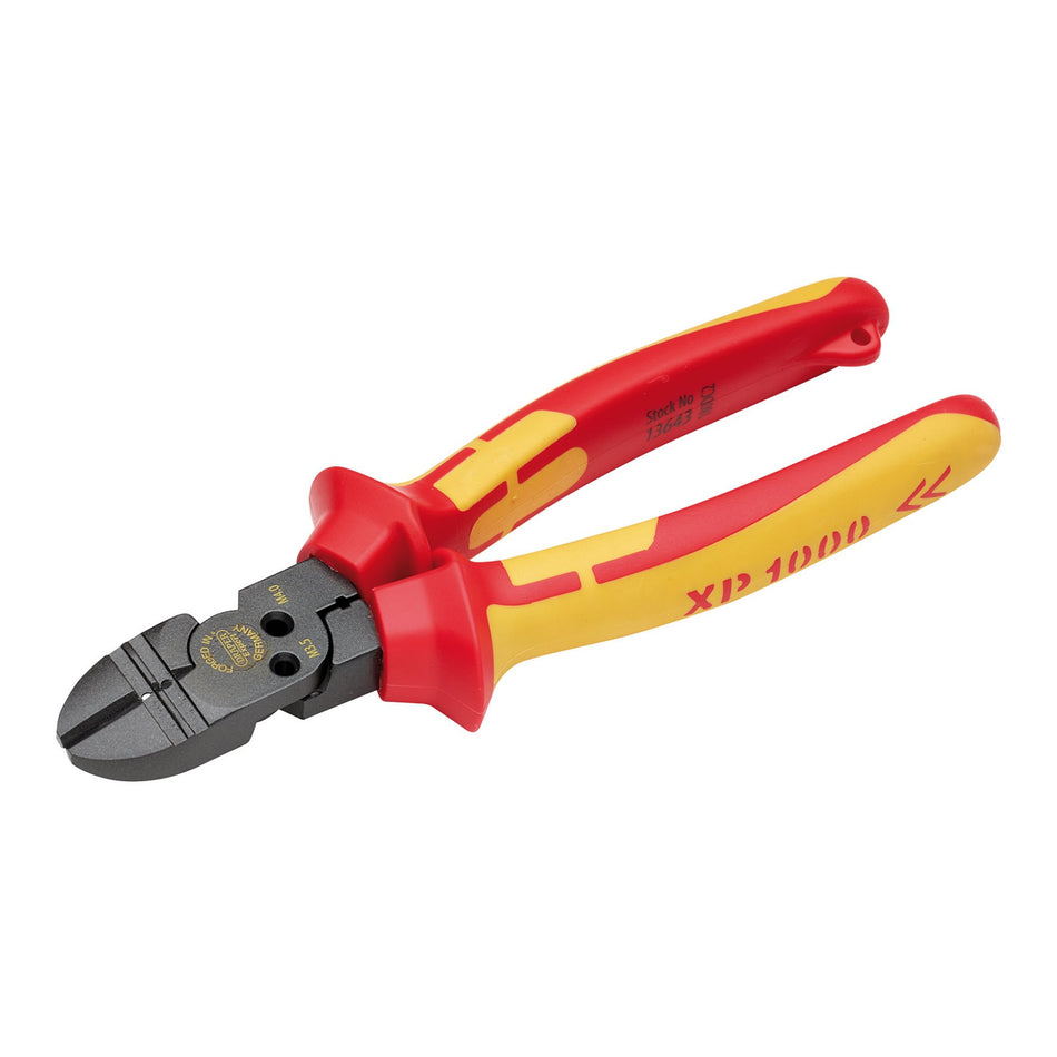 Draper 13643 XP1000® VDE Tethered 4-in-1 Combination Cutter, 180mm