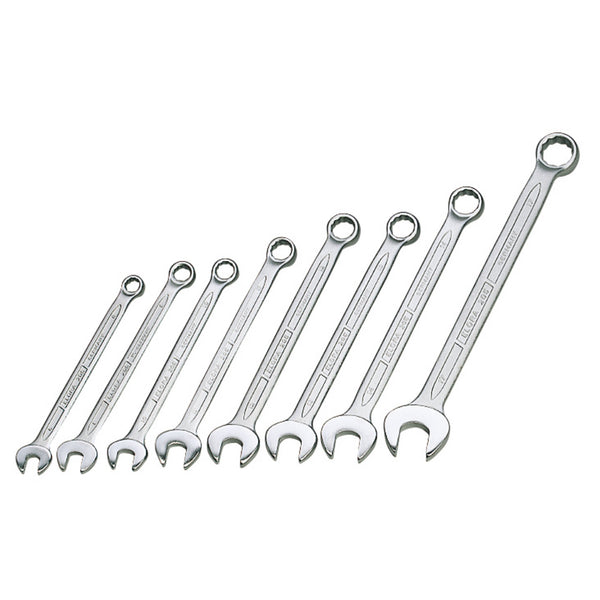 Draper 13710 Long Metric Combination Spanner Set (8 Piece)