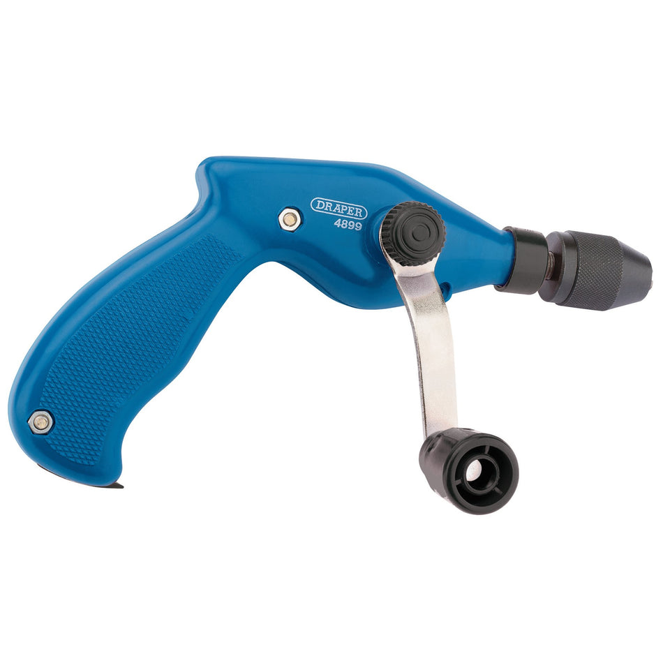Draper 13841 Pistol Grip Hand Drill, 8mm - 3/8"