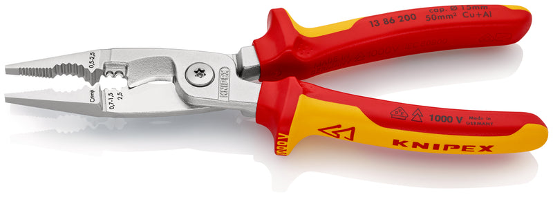 KNIPEX 13 86 200 Pliers for Electrical Installation