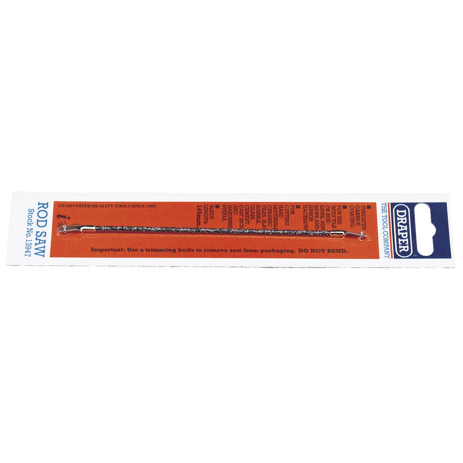 Draper 13947 Tungsten Carbide Tile or Rod Saw Blade, 150mm