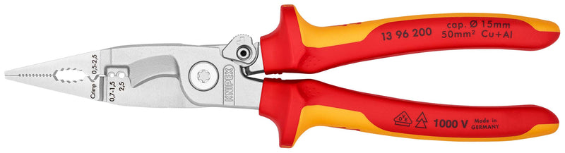 KNIPEX 13 96 200 Pliers for Electrical Installation