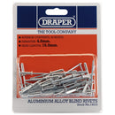 Draper 14010 Blind Rivets, 4 x 15.8mm (50 Piece)