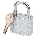 Draper 14020 Laminated Steel Padlock, 40 x 23mm