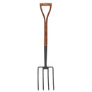 Draper 14301 Carbon Steel Garden Fork with Ash Handle