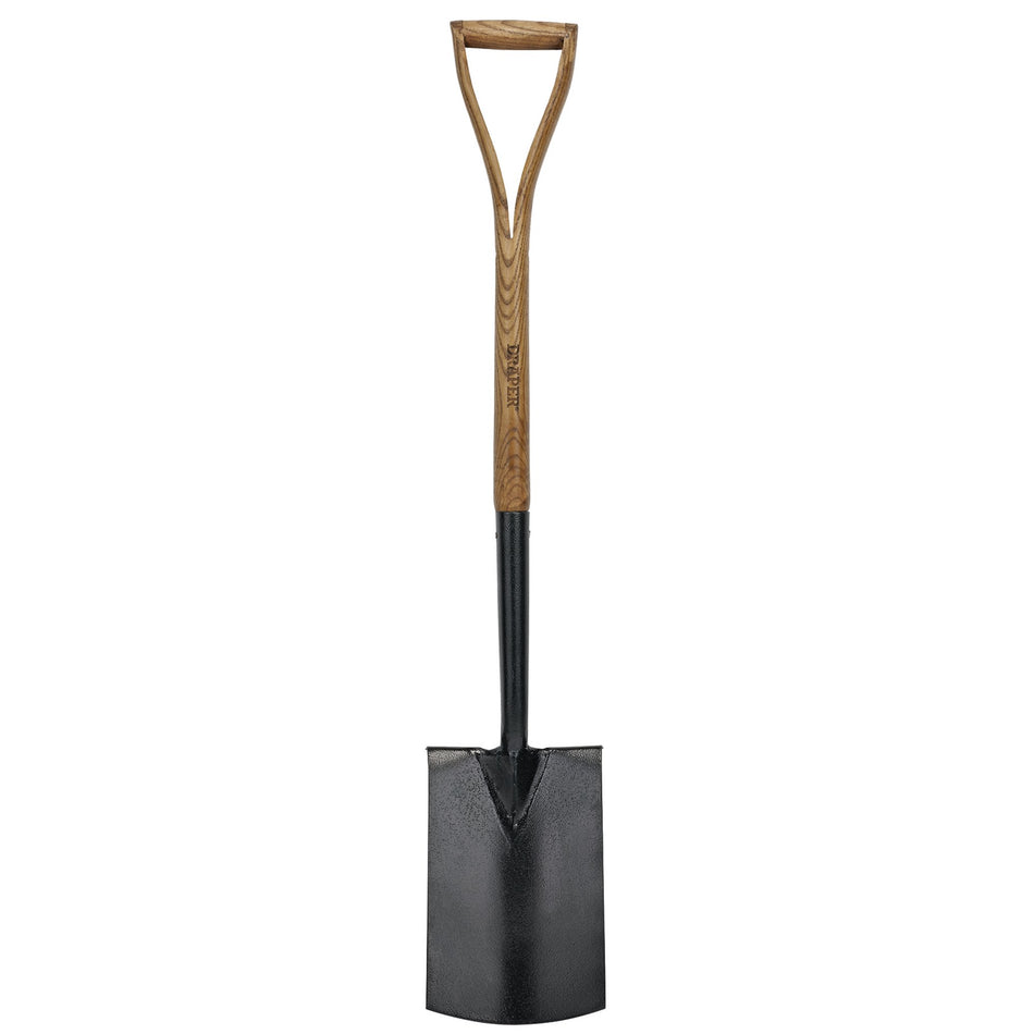 Draper 14302 Carbon Steel Garden Spade with Ash Handle