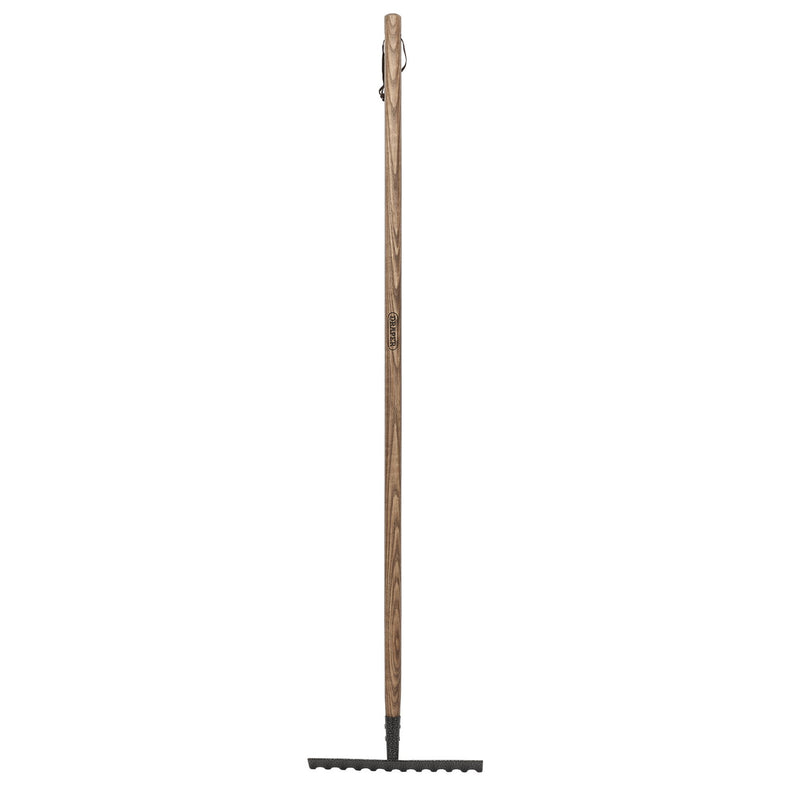 Draper 14306 Carbon Steel Garden Rake with Ash Handle