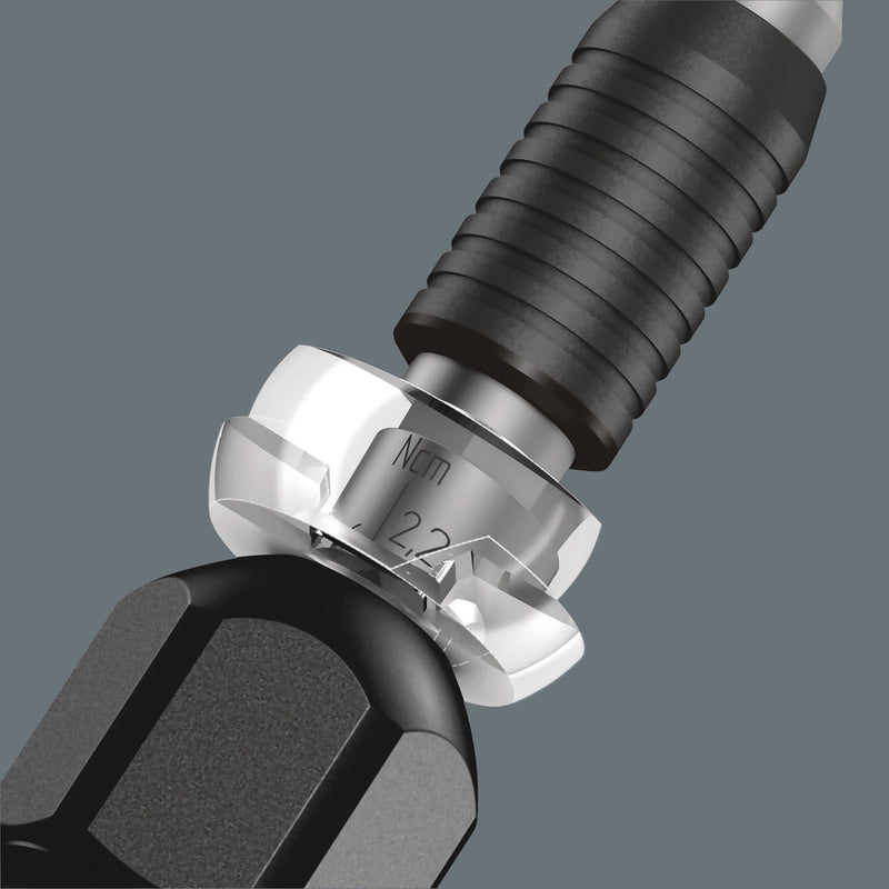Wera 05074804001 1430 Kraftform Micro ESD adjustable torque screwdrivers (0.02-0.11 Nm) with quick-release chuck, 1431 ESD x 0.05-0.11 Nm