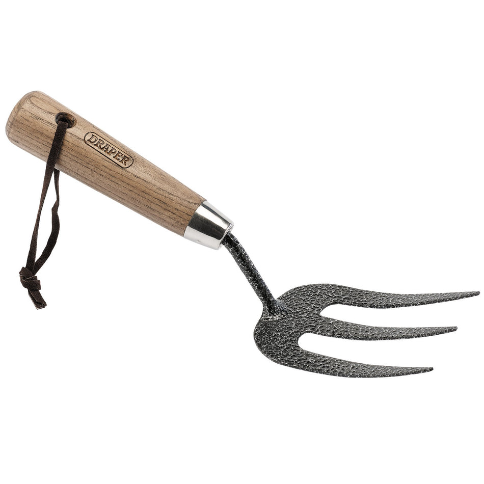 Draper 14314 Carbon Steel Heavy Duty Weeding Fork with Ash Handle