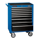 Draper 15110 Roller Tool Cabinet, 9 Drawer, 26", Blue