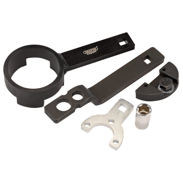 Draper 15223 Crankshaft Pulley Hub Holding Set (Fiat, Alfa Romeo, Chrysler, Ford, Lancia)