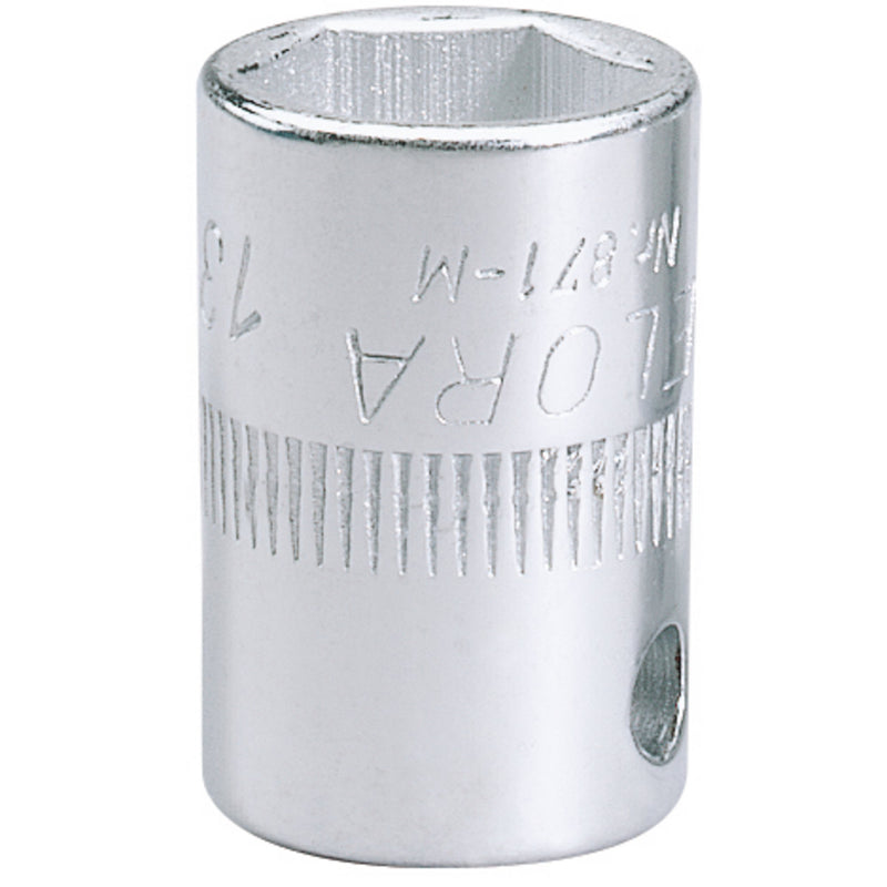 Draper 15228 Elora Hexagon Socket, 3/8" Sq. Dr., 13mm