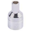 Draper 15296 Elora Hexagon Socket, 1/2" Sq. Dr., 7mm
