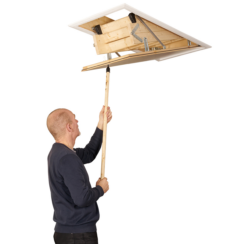 TB Davies 2440428 ENVIROFOLD Wooden Loft Ladder