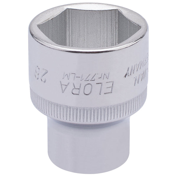 Draper 15315 Elora Hexagon Socket, 1/2" Sq. Dr., 26mm