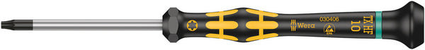 Wera 05030406001 1567 TORXÃ‚Â® HF ESD Kraftform Micro screwdriver with holding function for TORXÃ‚Â® screws, TX 10 x 60 mm