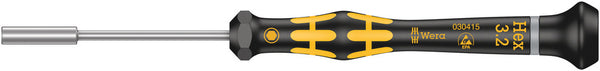 Wera 05030415001 1569 ESD Nutdriver Kraftform Micro, 3.2 x 60 mm